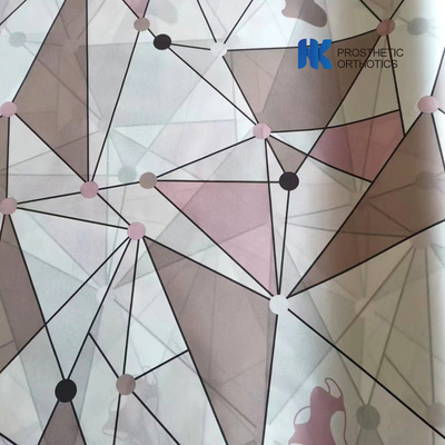 Geometric Figure Orthotic Transfer Paper Customized Color Width 60cm