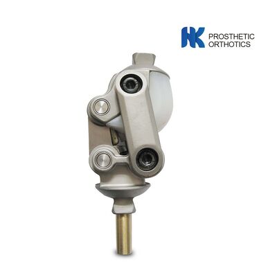 Четыре стержня, нержавеющая сталь, протез коленного сустава, протез самозакрывающегося коленного сустава.